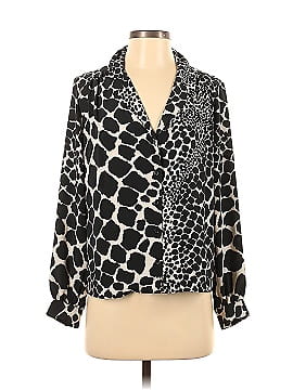 Topshop Long Sleeve Blouse (view 1)