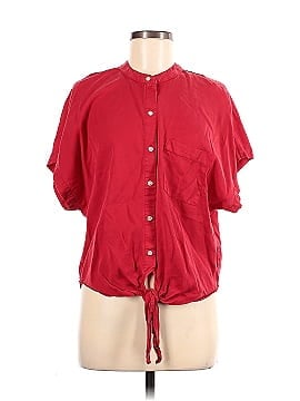 Lovestitch Short Sleeve Button-Down Shirt (view 1)