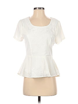 b.p. Collections Short Sleeve Blouse (view 1)