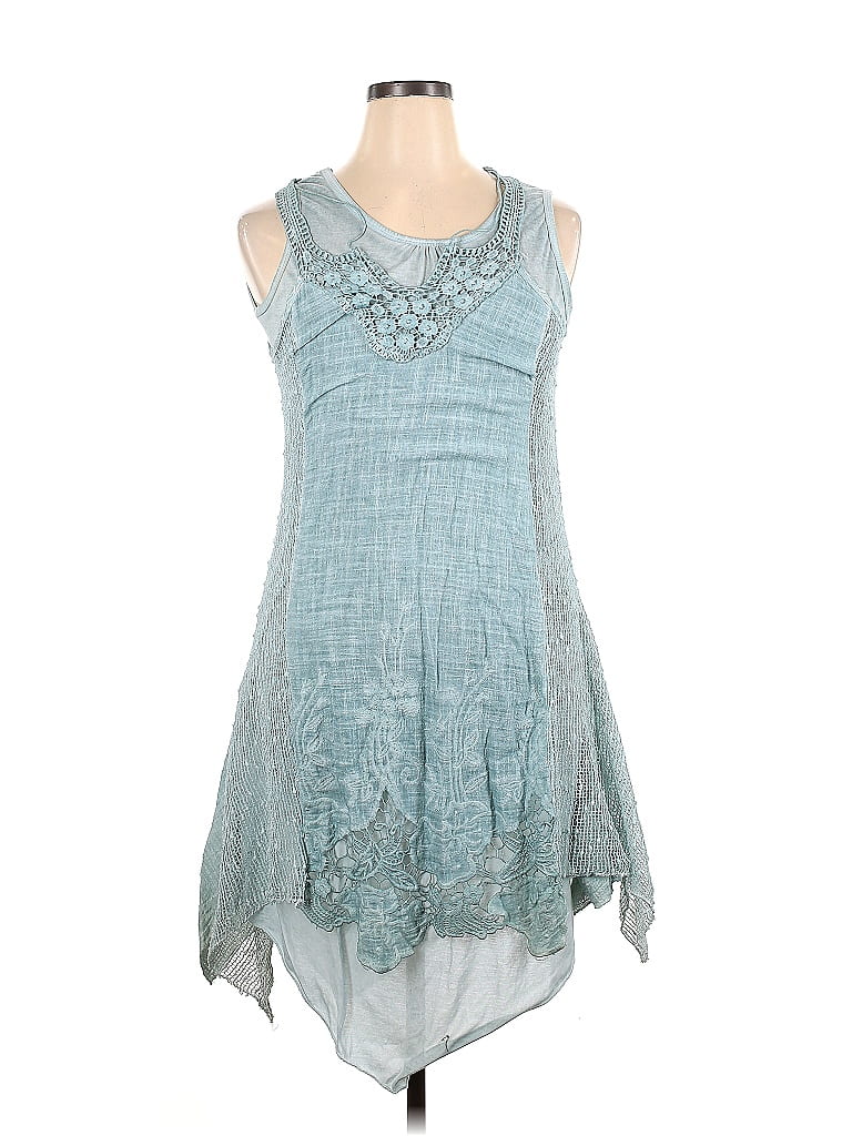 Simply Couture Teal Casual Dress Size XL - photo 1