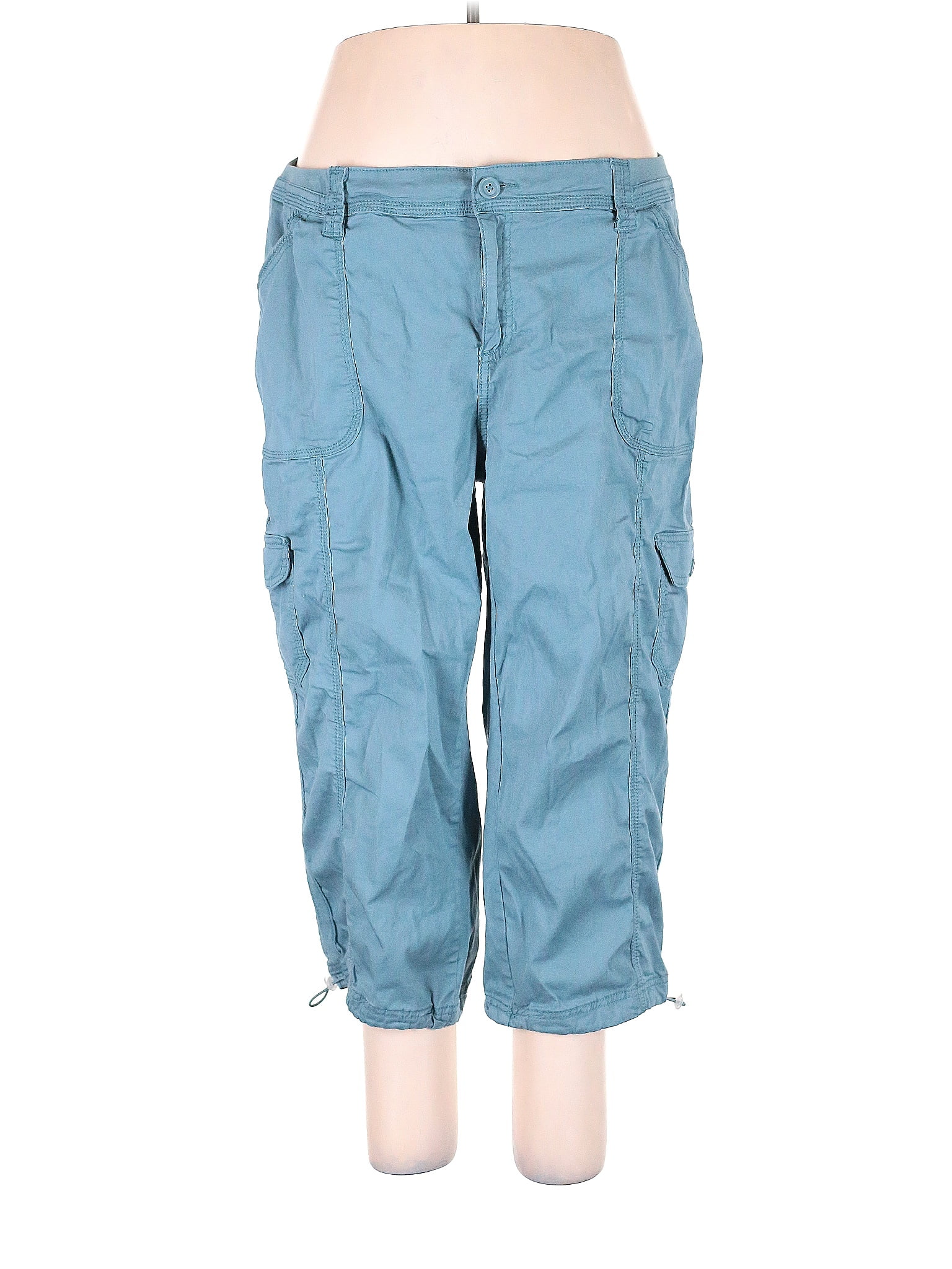 Style Co Solid Blue Cargo Pants Size 18 Plus 49 Off ThredUp style-co-solid-blue-cargo-pants-size-18-plus-49-off-thredup