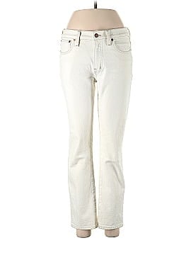 Madewell Tomboy Straight Jeans in Cloud Lining (view 1)