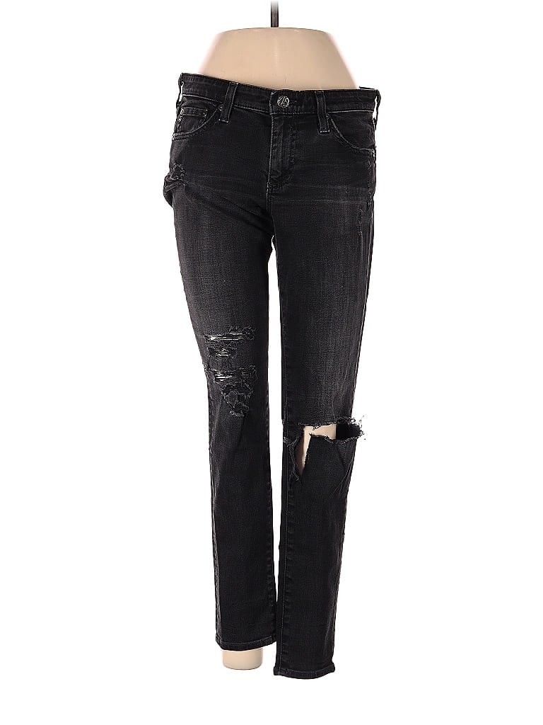 Pre-owned Adriano Goldschmied Jeans In Black