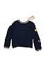 Baby Sara Hearts Blue Pullover Sweater Size 7 - photo 2