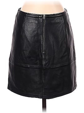 French Connection Leather Skirt (view 2)