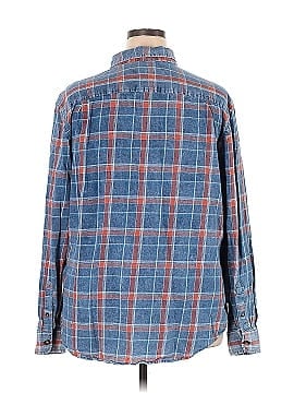Faded Glory Long Sleeve Button-Down Shirt (view 2)