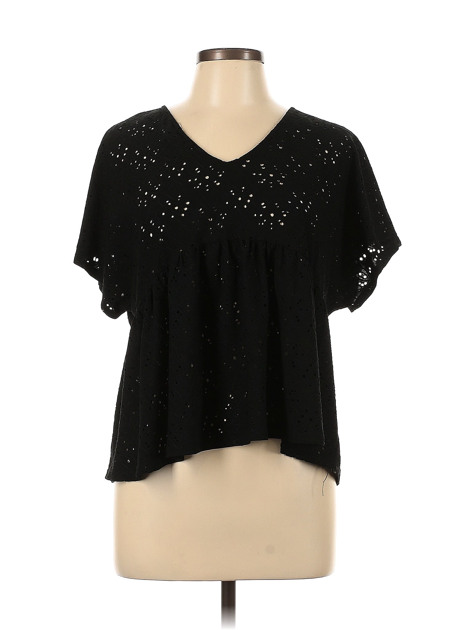 Gilet Sans Manches En Fausse Fourrure Nanette Lepore - Taille L, Noir, Neuf Avec étiquettes