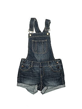 BLUE SPICE Overall Shorts (view 1)