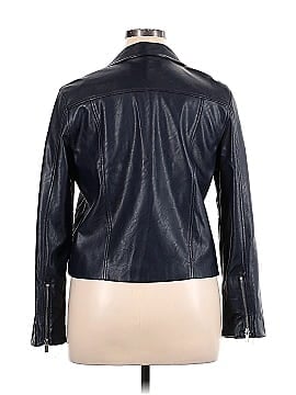 POPSUGAR Faux Leather Jacket (view 2)