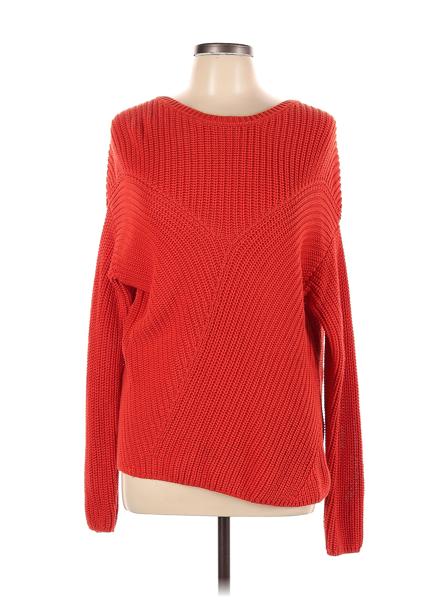 Rachel Zoe Red Pullover Sweater Size L - 80% off | ThredUp