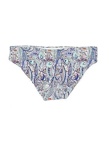 Zaful Solid Blue Swimsuit Bottoms Size M - 52% off