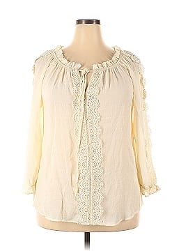 Perch by Blu Pepper 3/4 Sleeve Blouse (view 1)