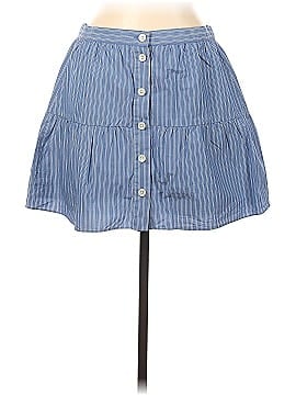 Madewell Bistro Mini Skirt in Stripe (view 1)