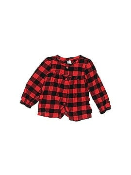 Child of Mine by Carter's Long Sleeve Button-Down Shirt (view 1)