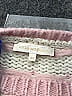 LoveShackFancy Tweed Chevron-herringbone Pink Wool Pullover Sweater Size XS - photo 3