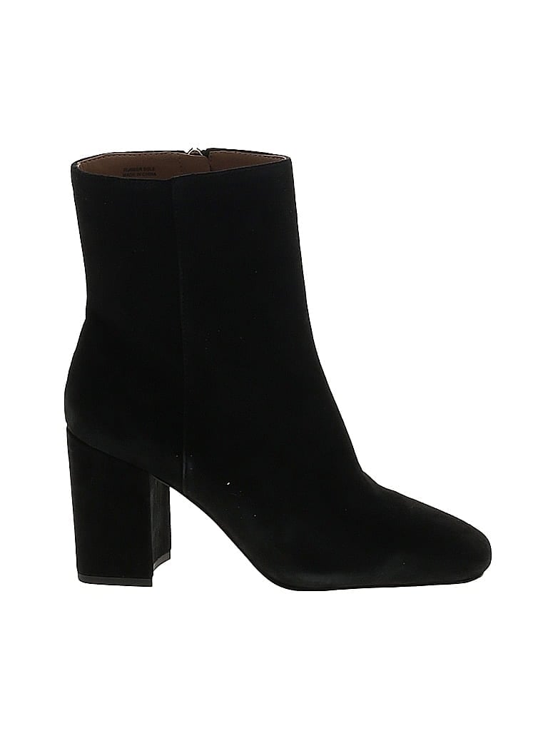 Ann Taylor LOFT Black Ankle Boots Size 7 - photo 1