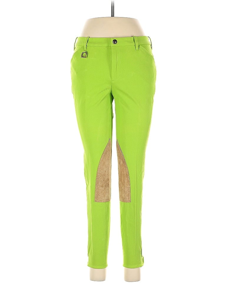 Ralph Lauren Color Block Green Dress Pants Size 8 - photo 1