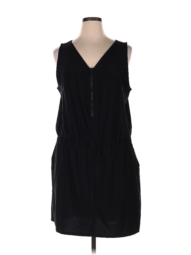 Stylus Solid Black Casual Dress Size XXL - 49% off | ThredUp