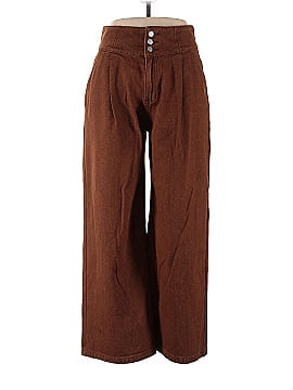 Ann Taylor Factory Black Brown Casual Pants Size XL - 42% off