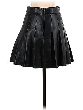 Sunday Best Faux Leather Skirt (view 2)