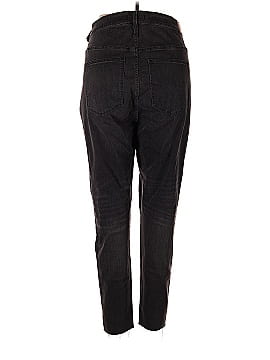 Madewell Curvy High-Rise Skinny Jeans in Black Sea (view 2)
