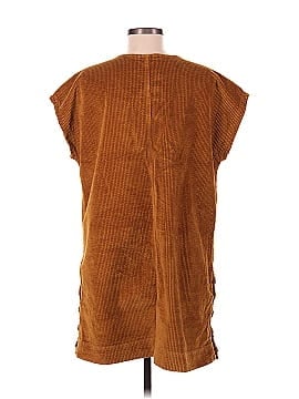 Madewell Corduroy Side-Button Shift Dress (view 2)