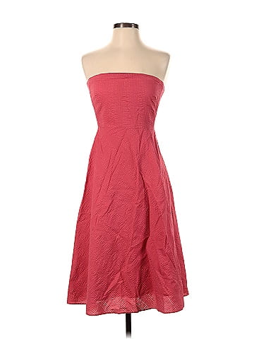 j crew factory red dress