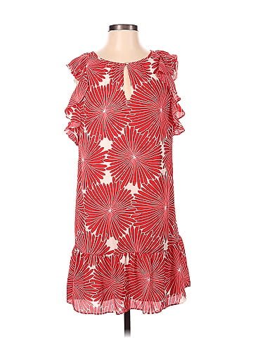 j crew factory red dress