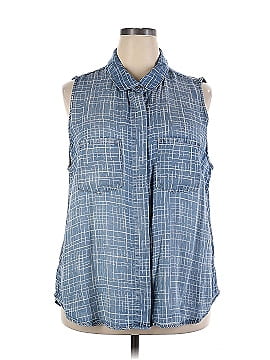 Kenneth Cole REACTION Sleeveless Button-Down Shirt (view 1)
