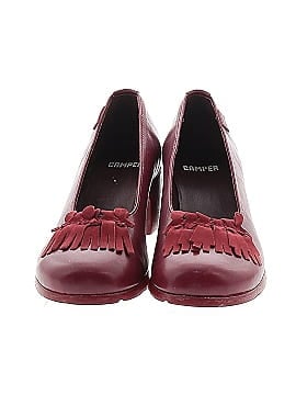 Camper Comfortable leather pumps with rubber sole (view 2)