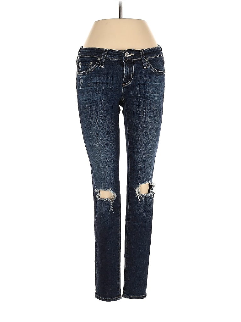 Pre-owned Adriano Goldschmied Jeans In Blue