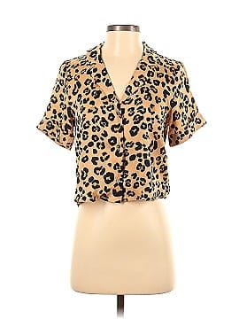 Olivaceous Short Sleeve Blouse (view 1)