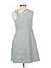 Valentino Solid Gray Casual Dress Size 0 - photo 2