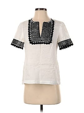 J.Crew Collection Short Sleeve Blouse (view 1)