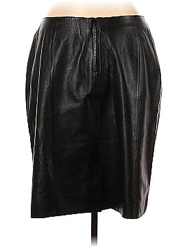 Caslon Faux Leather Skirt (view 2)
