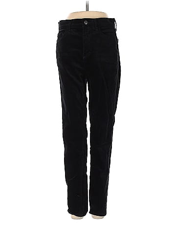 Ann Taylor LOFT Black Petite Velvet Skinny Pants Size 26 waist (petite) -  90% off | ThredUp