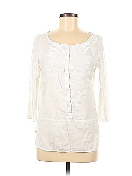 Whyci 3/4 Sleeve Button-Down Shirt (view 1)