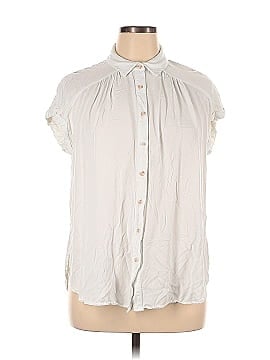 Rose + Olive Short Sleeve Button-Down Shirt (view 1)