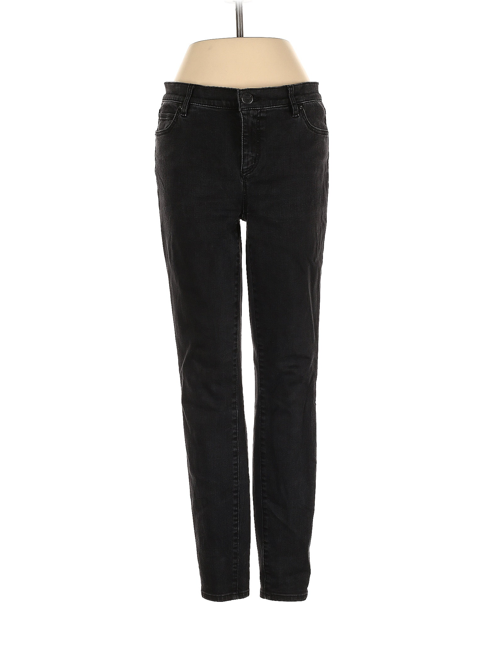 Ann Taylor LOFT Solid Black Jeans Size 4 76 off ThredUp