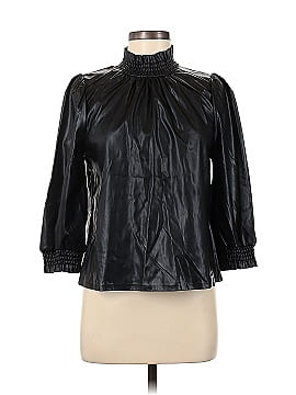 INC International Concepts Faux Leather Top (view 1)