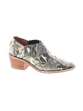 Madewell The Cline Western Bootie in Snake Embossed Leather (view 1)