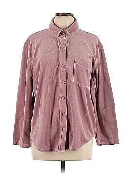 Gap Body Long Sleeve Button-Down Shirt (view 1)