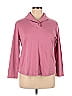 Karen Scott 100% Cotton Pink Long Sleeve Top Size XL - photo 1