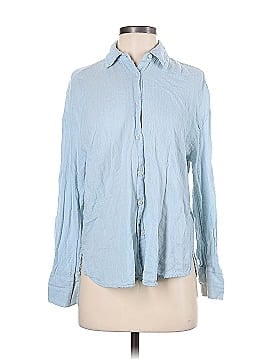 Pull&Bear Long Sleeve Button-Down Shirt (view 1)