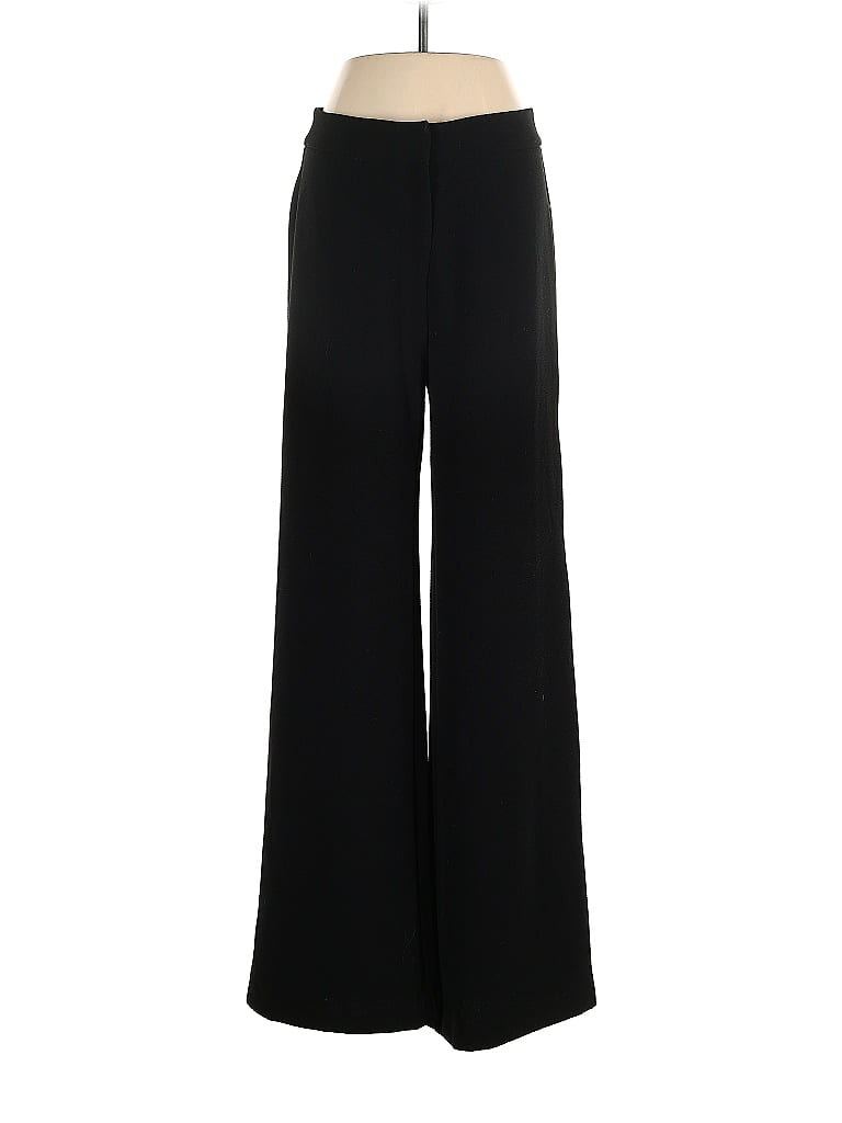 Lepore Solid Black Dress Pants Size 2 80 off ThredUp