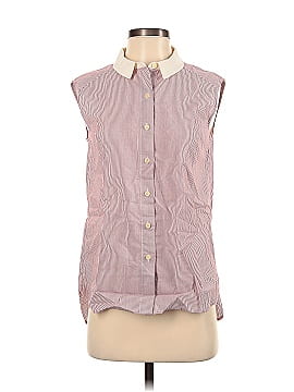 Icicle Sleeveless Button-Down Shirt (view 1)