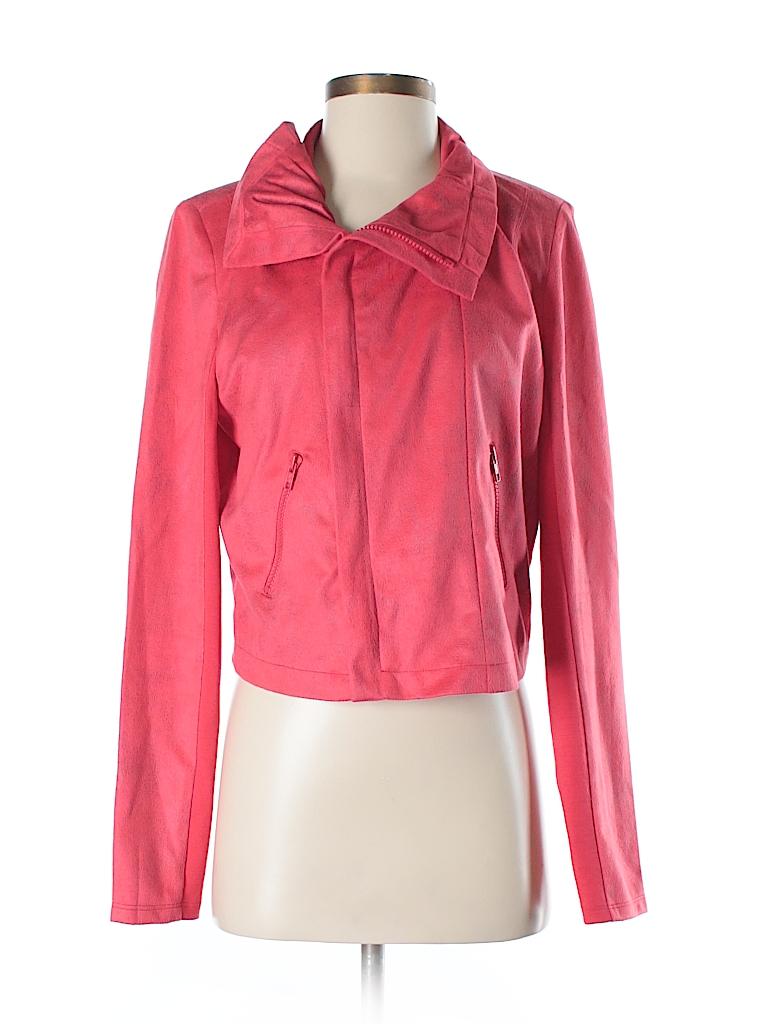 Rock & Republic 100% Polyester Red Jacket Size 10 - photo 1