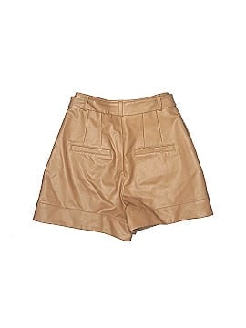 Express Faux Leather Shorts (view 2)