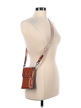 Prune Leather Crossbody Bag (view 2)