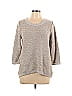 Style&Co Marled Gray Pullover Sweater Size L - photo 1